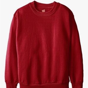 Hanes boys crew neck pullover